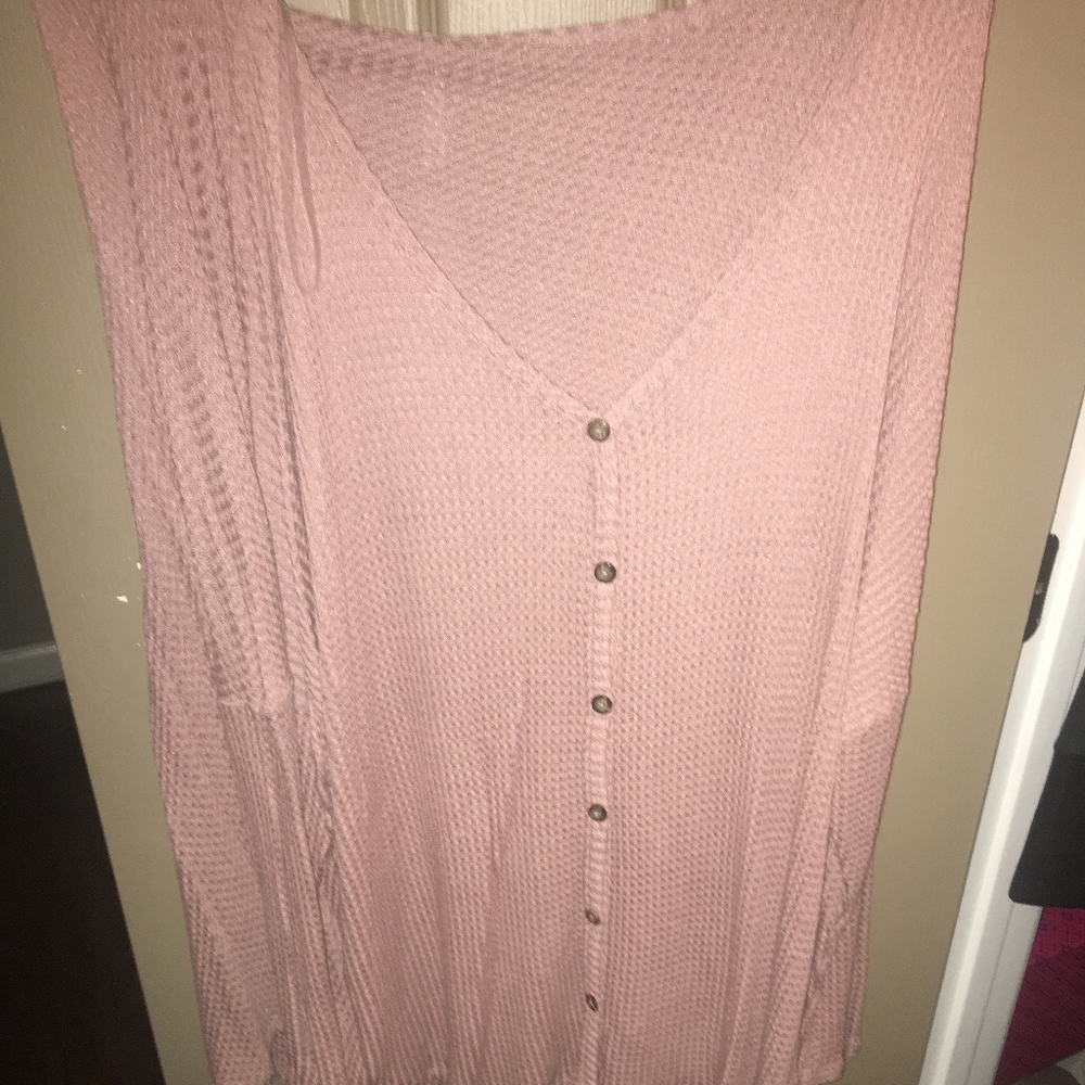 mauve sweater